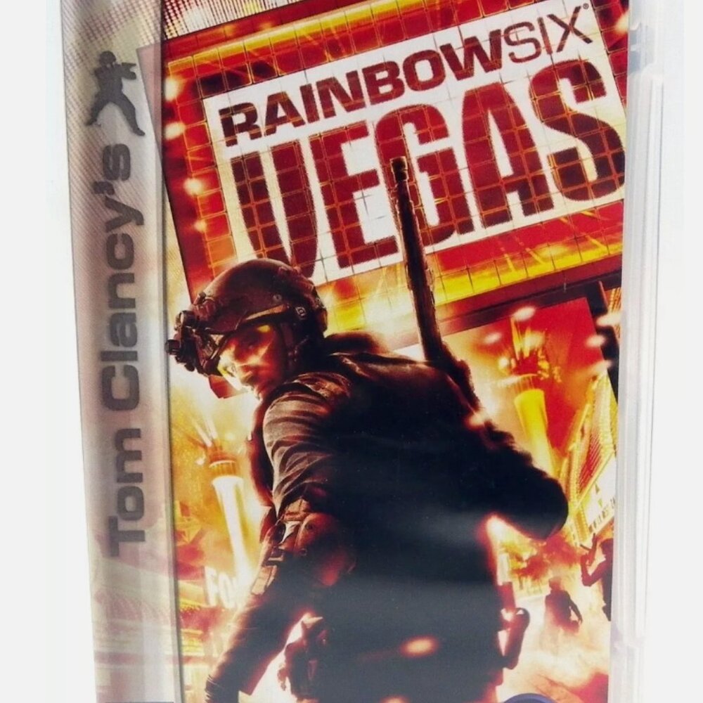Tom Clancy's Rainbow Six: Vegas Sony PlayStation Game Portable PSP Ubisoft 2007